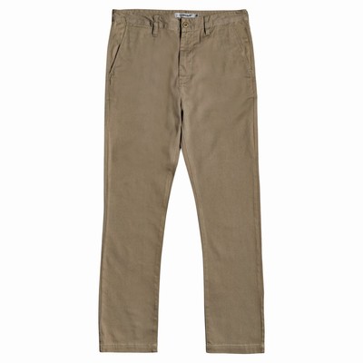 DC Worker Chinos Men's Green Pants Australia Online ITD-308